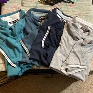 michael kors polo shirts size medium set of 4